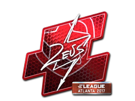 Sticker | Zeus (Foil) | Atlanta 2017 image