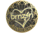 Sticker | brnz4n (Gold) | Cologne 2026 image
