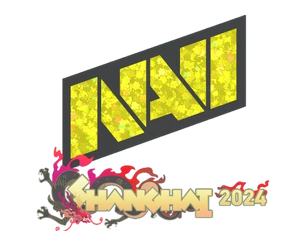 Sticker | Natus Vincere (Glitter) | Shanghai 2024 image