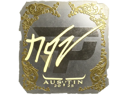 Sticker | NQZ (Gold) | Austin 2025 image