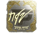 Sticker | NQZ (Gold) | Austin 2025 image