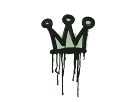 Sealed Graffiti | Little Crown (Cash Green) image