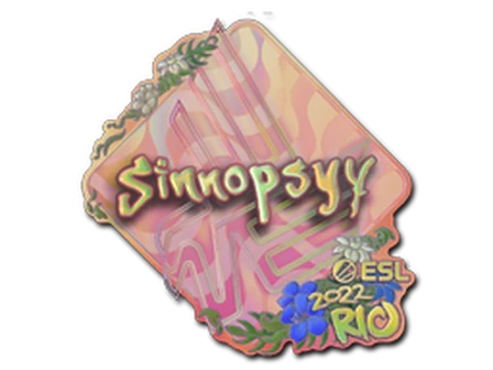 Sticker | sinnopsyy (Holo) | Rio 2022 image