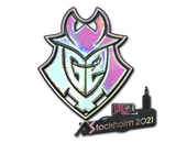 Sticker | G2 Esports (Holo) | Stockholm 2021 image