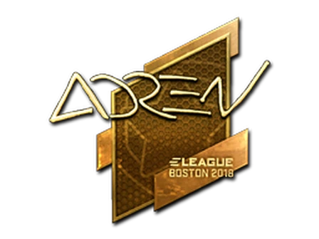 Sticker | AdreN (Gold) | Boston 2018 image