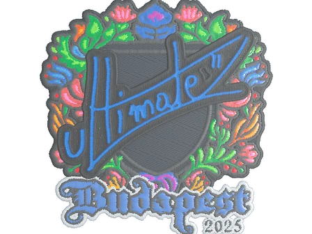 Sticker | ultimate (Embroidered) | Budapest 2025 image