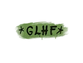 Sealed Graffiti | GLHF (Battle Green) image