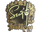 Sticker | C4LLM3SU3 (Gold) | Budapest 2025 image