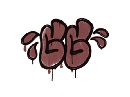 Sealed Graffiti | GGWP (Brick Red) image