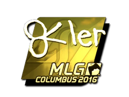Sticker | reltuC (Gold) | MLG Columbus 2016 image