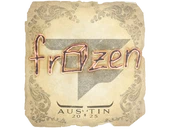 Sticker | frozen | Austin 2025 image