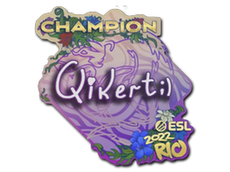 Sticker | qikert (Champion) | Rio 2022 image