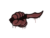 Sealed Graffiti | Backstab (Brick Red) image