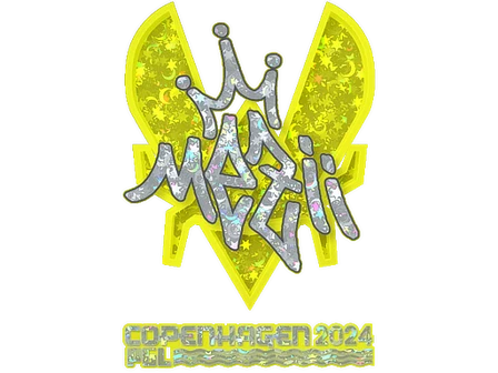 Sticker | mezii (Glitter) | Copenhagen 2024 image