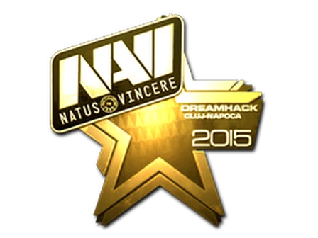 Sticker | Natus Vincere (Gold) | Cluj-Napoca 2015 image