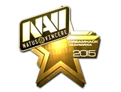 Sticker | Natus Vincere (Gold) | Cluj-Napoca 2015 image