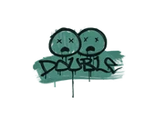 Sealed Graffiti | Double (Frog Green) image