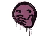 Sealed Graffiti | Thoughtfull (Princess Pink) image