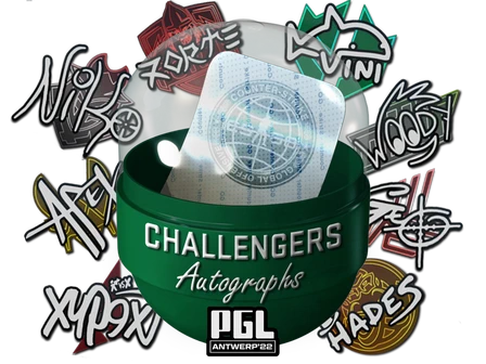 Antwerp 2022 Challengers Autograph Capsule image