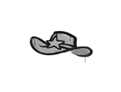 Sealed Graffiti | Sheriff (Shark White) image