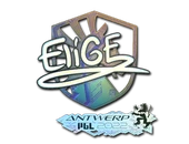 Sticker | EliGE (Holo) | Antwerp 2022 image
