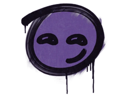 Sealed Graffiti | Smirk (Monster Purple) image