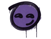 Sealed Graffiti | Smirk (Monster Purple) image