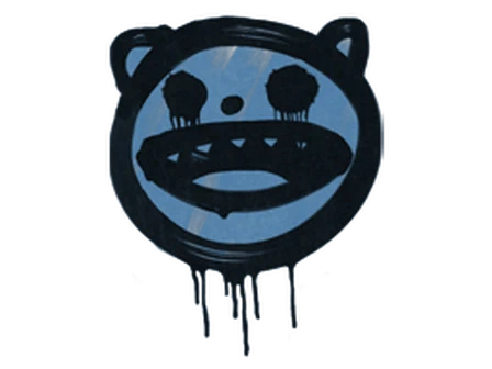 Sealed Graffiti | Happy Cat (Monarch Blue) image