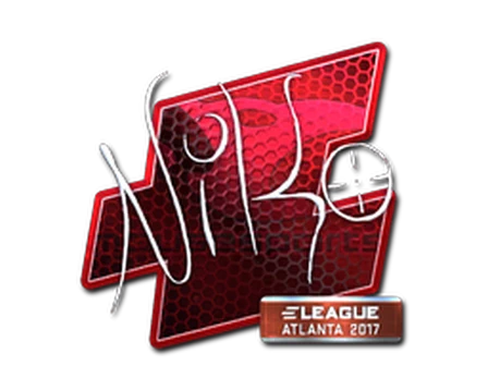 Sticker | NiKo (Foil) | Atlanta 2017 image