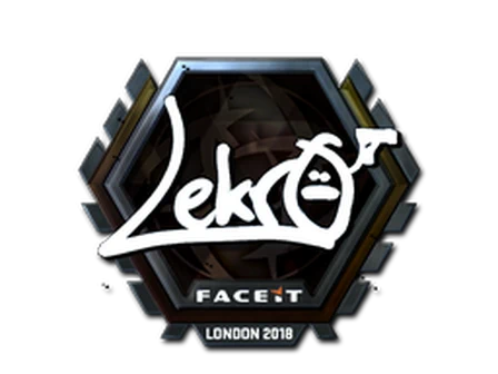 Sticker | Lekr0 (Foil) | London 2018 image