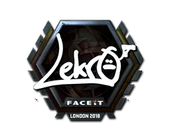 Sticker | Lekr0 (Foil) | London 2018 image