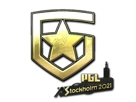 Sticker | Gambit Gaming (Gold) | Stockholm 2021 image