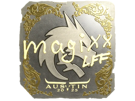 Sticker | magixx (Gold) | Austin 2025 image