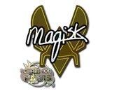 Sticker | Magisk (Glitter, Champion) | Paris 2023 image