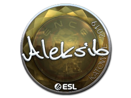 Sticker | Aleksib (Foil) | Katowice 2019 image