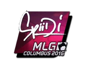 Sticker | Spiidi (Foil) | MLG Columbus 2016 image