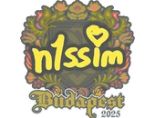Sticker | n1ssim | Budapest 2025 image