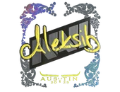 Sticker | Aleksib (Holo) | Austin 2025 image