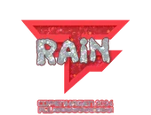 Sticker | rain (Glitter) | Copenhagen 2024 image