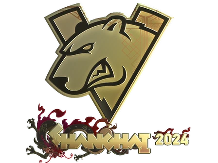 Sticker | Virtus.pro (Gold) | Shanghai 2024 image