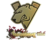 Sticker | Virtus.pro (Gold) | Shanghai 2024 image