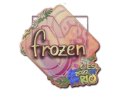 Sticker | frozen (Holo) | Rio 2022 image