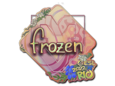 Sticker | frozen (Holo) | Rio 2022 image