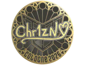 Sticker | Chr1zN (Gold) | Cologne 2026 image