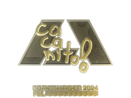 Sticker | CacaNito (Gold) | Copenhagen 2024 image