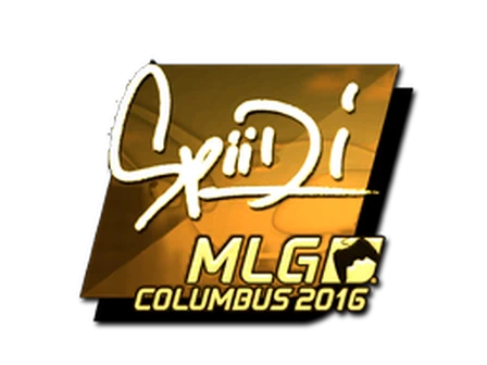 Sticker | Spiidi (Gold) | MLG Columbus 2016 image
