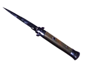 ★ Stiletto Knife | Doppler Black Pearl image
