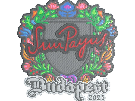Sticker | SunPayus (Embroidered) | Budapest 2025 image