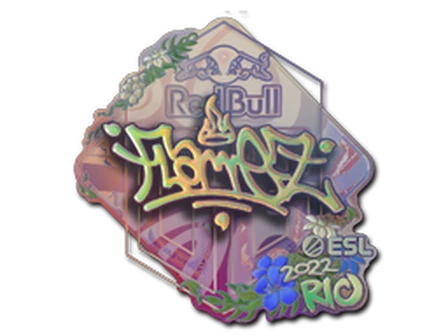 Sticker | FlameZ (Holo) | Rio 2022 image