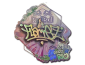 Sticker | FlameZ (Holo) | Rio 2022 image